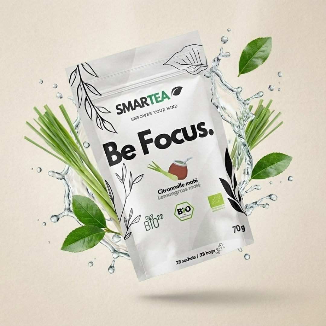 Infusion Bio | Citronnelle Maté | Boostez Votre Concentration