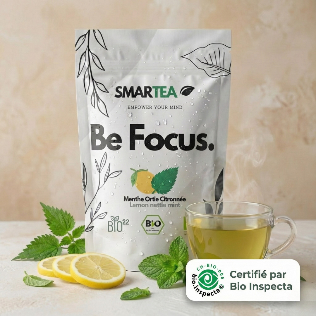 Infusion bio | Menthe Ortie Citronnée | Détox et Bien-être Naturel
