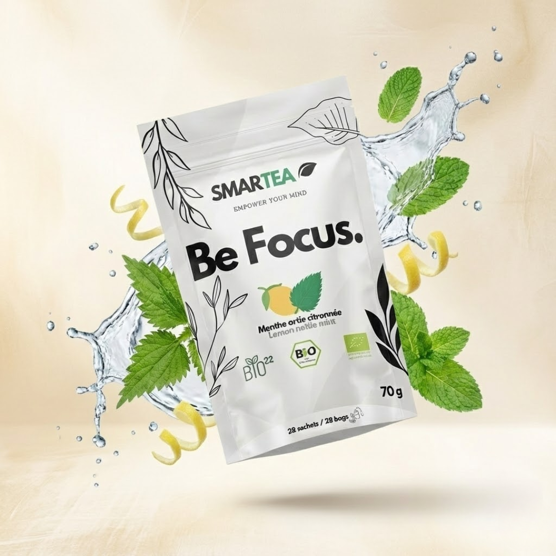 Infusion bio | Menthe Ortie Citronnée | Détox et Bien-être Naturel